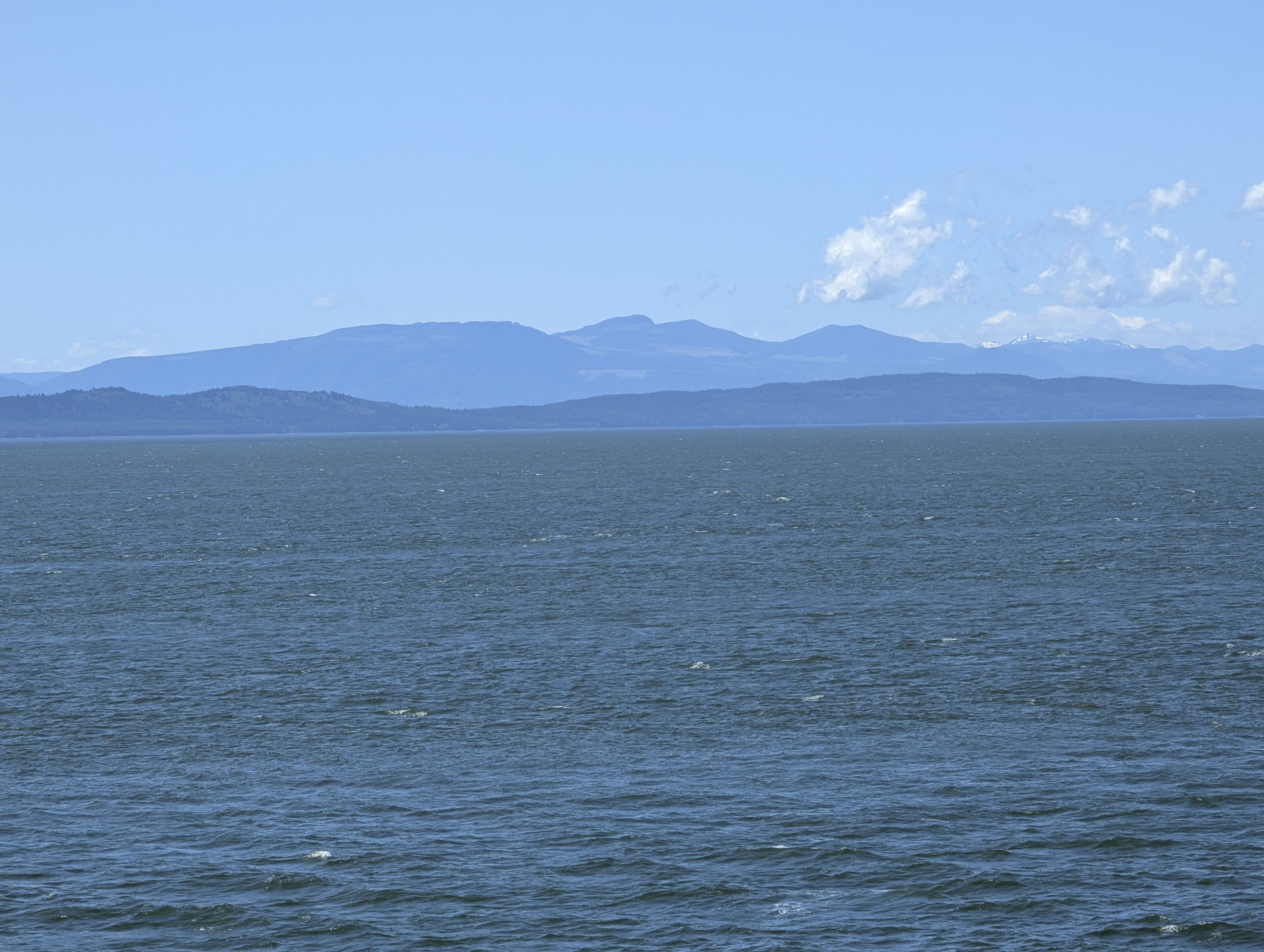 Birthday Trip to Canada, Ferry, Vancouver Island, British Columbia